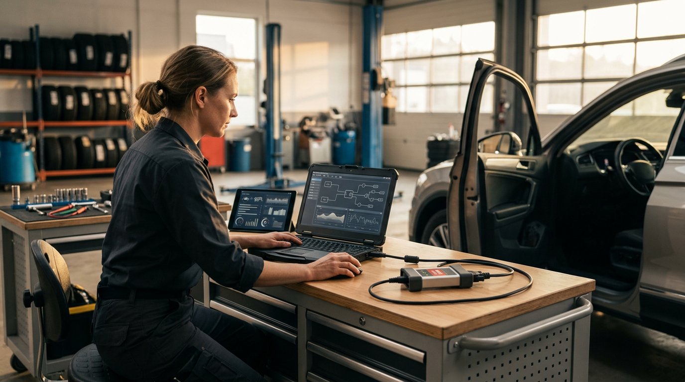 IgniteRemote remote support software illustrating Diagnostic Remote Session: What It Actually Means in Auto Repair